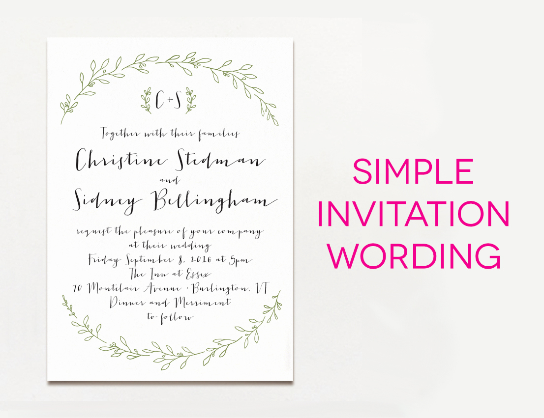Wedding Invitation Gift Wording Inspirational 15 Wedding Invitation Wording Samples From Traditional to Fun