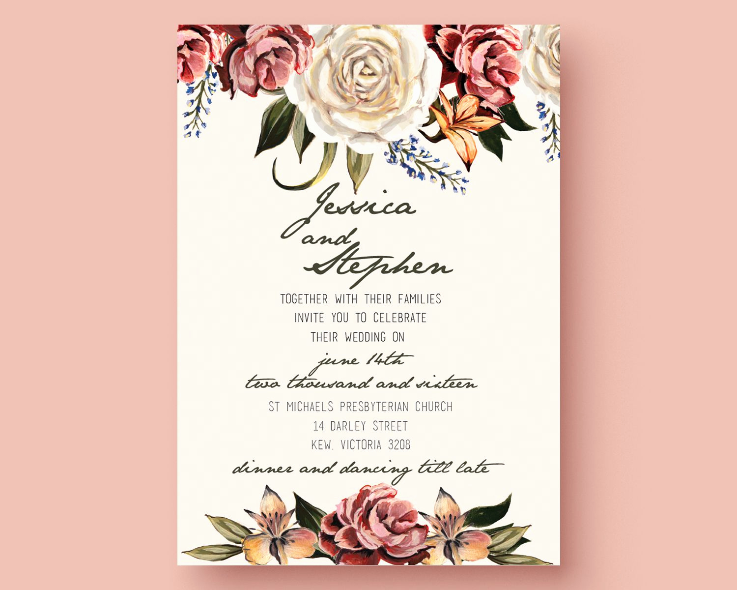 Wedding Invitation Templates Downloads Beautiful Get the Template Free This is An Adobe