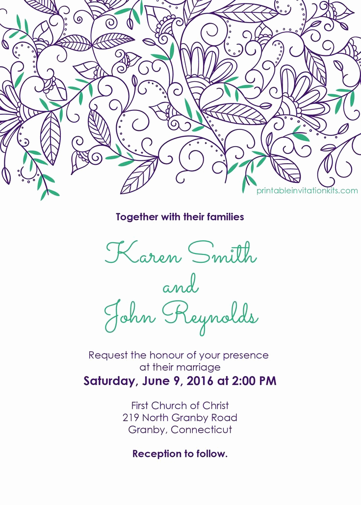 Wedding Invitation Templates Free Awesome 201 Best Images About Wedding Invitation Templates Free