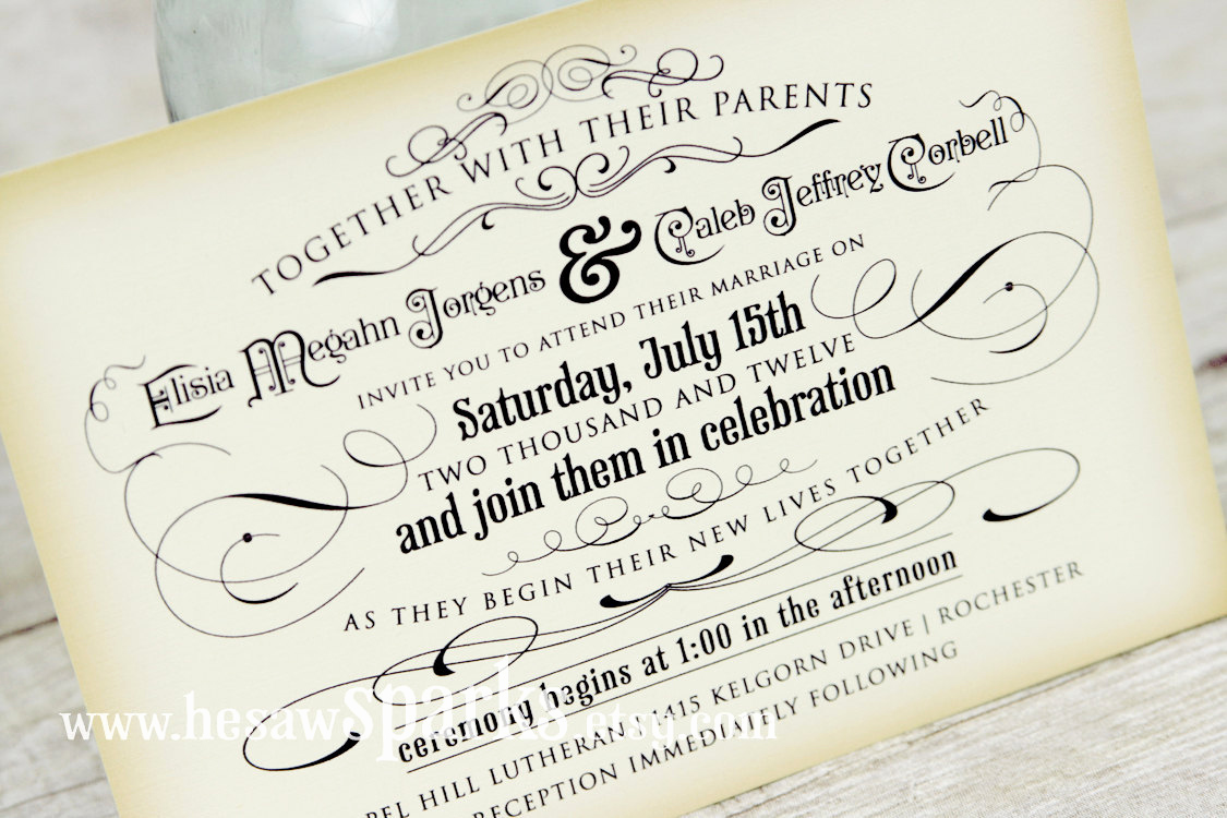 Wedding Invitation Templates Free New Vintage Wedding Invitation Printable Diy the Timeless