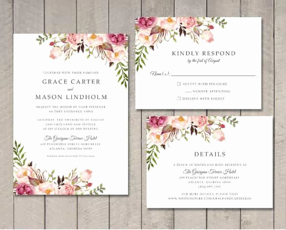 Wedding Invitation Templates Word Luxury Wedding Invitation Template 71 Free Printable Word Pdf