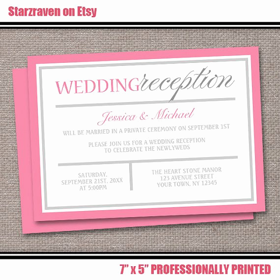 Wedding Reception Only Invitation Wording Beautiful Best 25 Reception Only Invitations Ideas On Pinterest