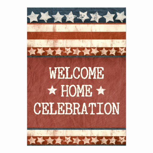 Welcome Party Invitation Wording Lovely Military Wel E Home Party Personalized Invitation
