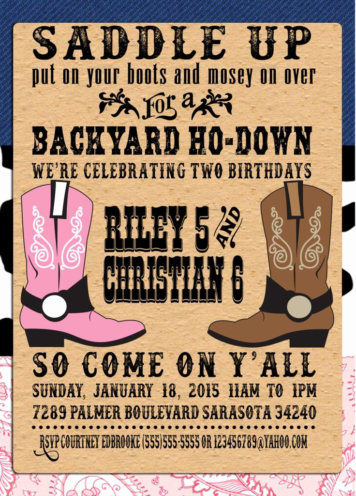 Western themed Invitation Wording Elegant Image Result for Country and Western Party