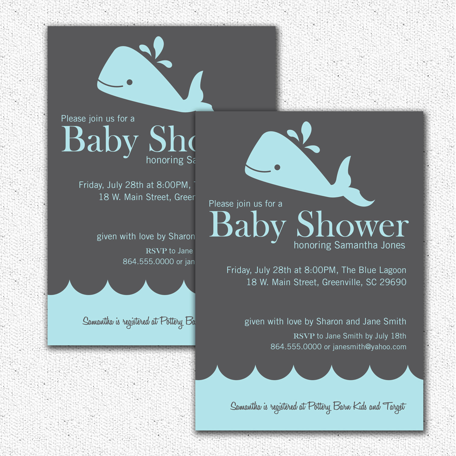 Whale Baby Shower Invitation Template Elegant Whale Baby Shower Invitation Printable Mod Diy by
