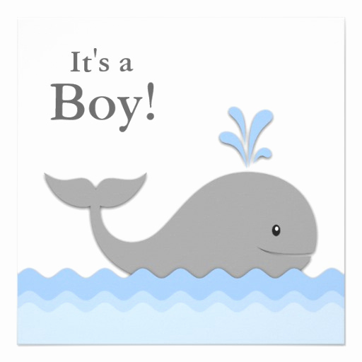 Whale Baby Shower Invitation Template New Blue Gray Whale Baby Shower 5 25x5 25 Square Paper