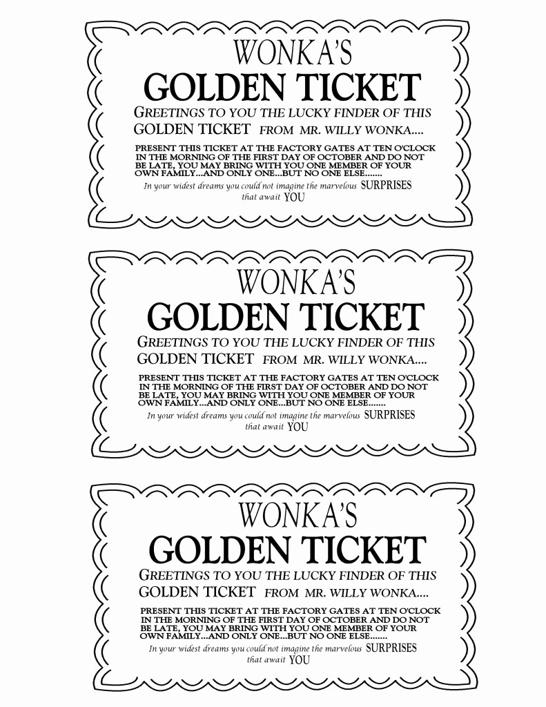 Willy Wonka Golden Ticket Invitation Awesome Willy Wonka Golden Ticket Invitations