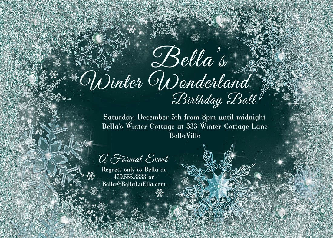 Winter Wonderland Invitation Ideas Beautiful Winter Wonderland Party Invitations Google Search