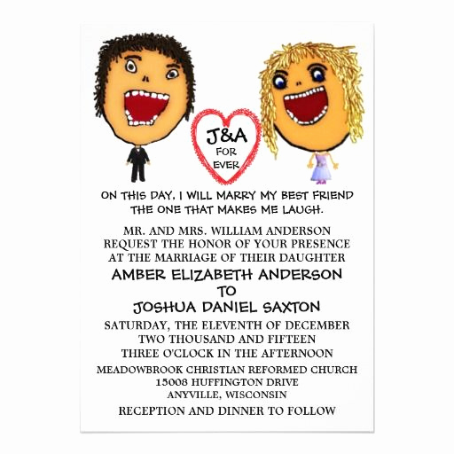 Witty Wedding Invitation Wording Awesome Tickling the Funny Bone Invitation Wordings