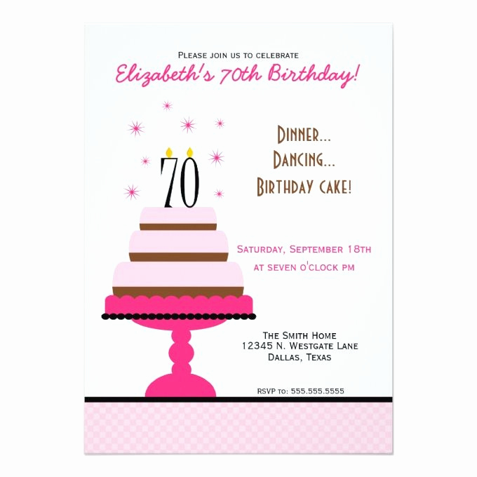 Wording for 70th Birthday Invitation Unique 1329 Best 70th Birthday Invitations Images On Pinterest