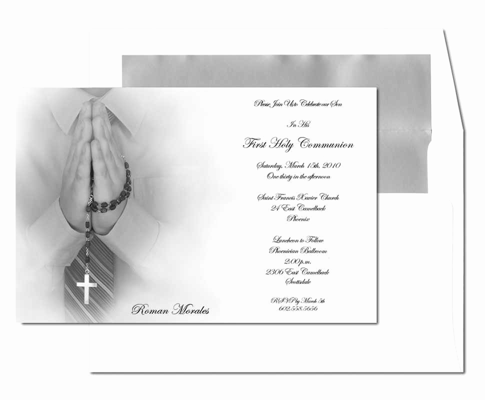 Wording for First Communion Invitation Inspirational First Holy Munion Invitations