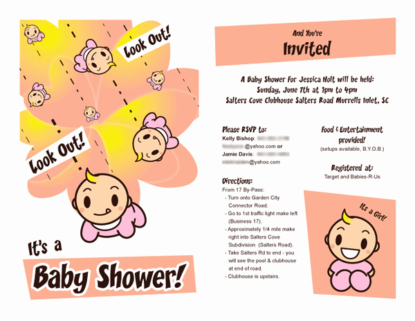 Work Baby Shower Invitation Best Of Casey Bishop My Work Other Fun Stuff