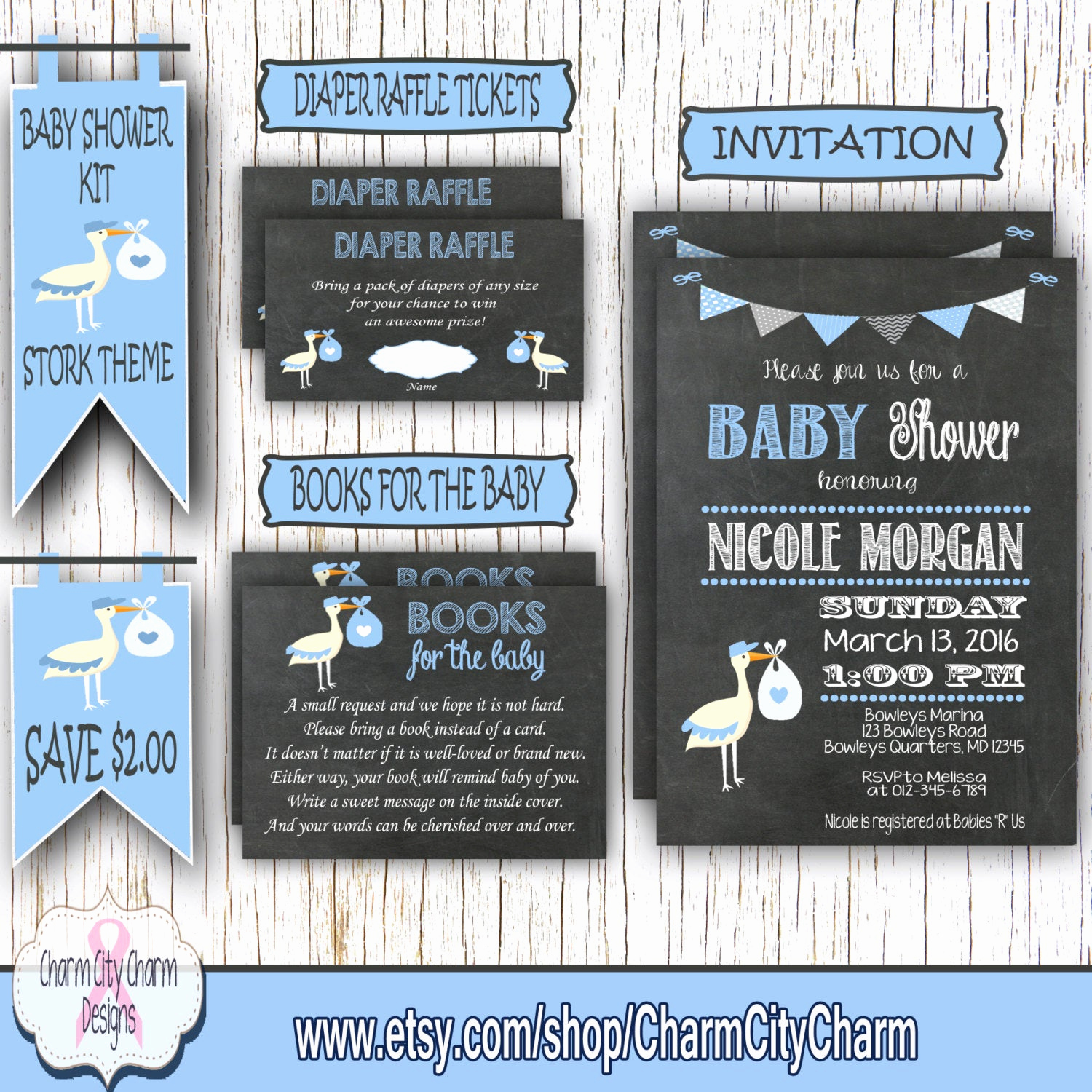 Work Baby Shower Invitation Best Of Stork Baby Shower Invitation Kit Baby Shower Invitation