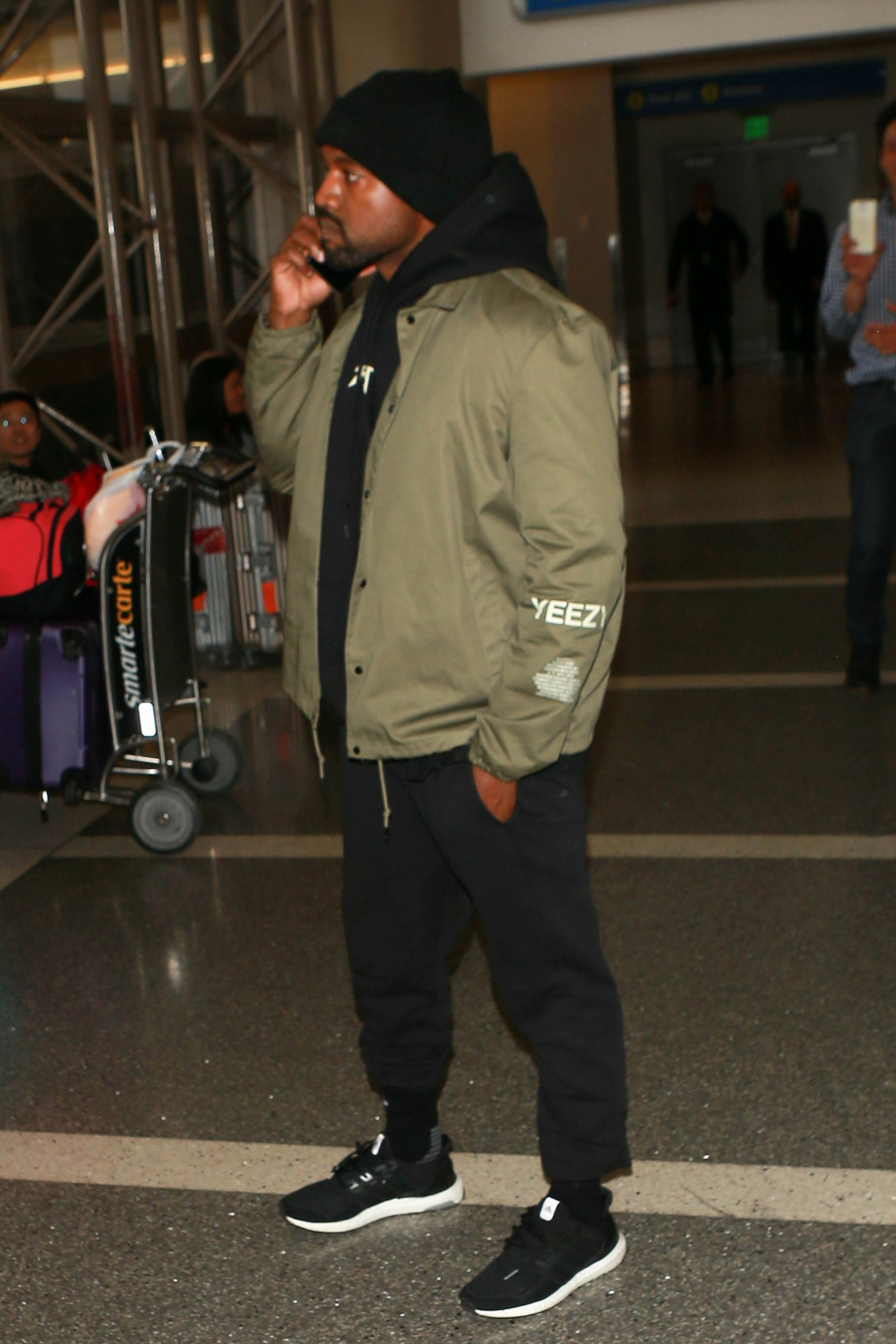 Yeezy Invitation 3 Windbreaker Elegant Kanye West Wears Yeezy Season 3 Invitation Vogue