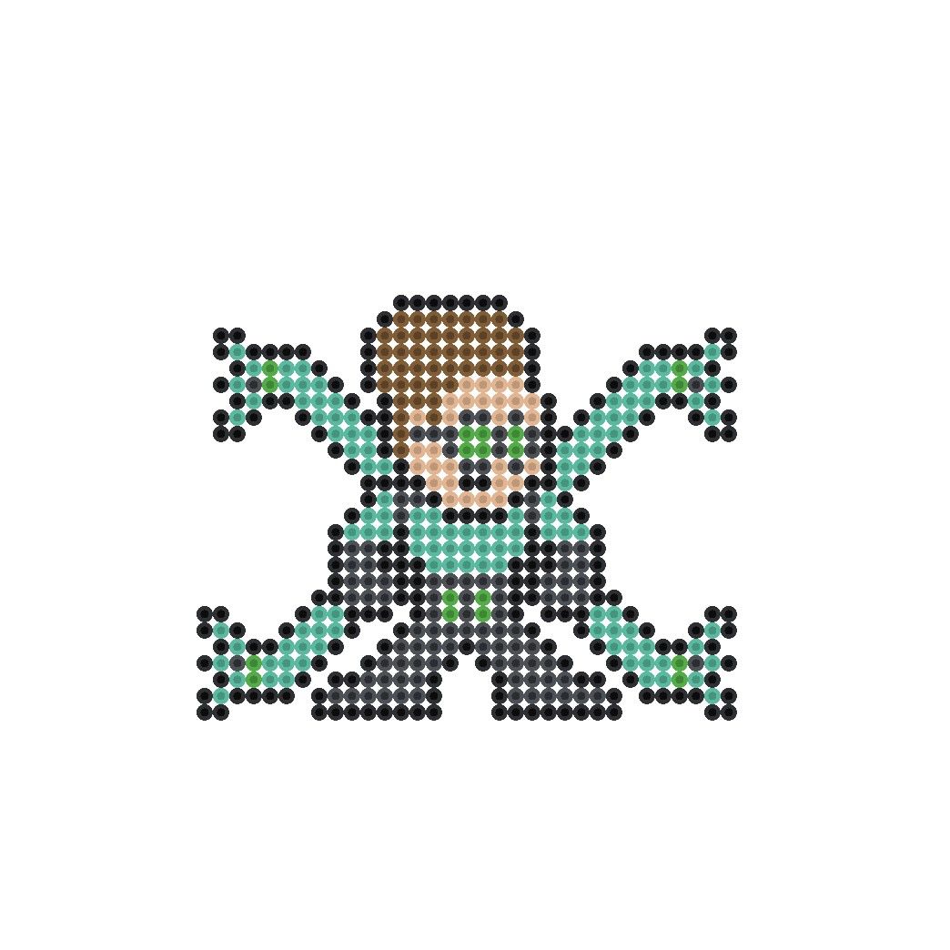 Spider Man Movie Villains Doctor Octopus Ll Perler Bead Pattern Perler Bead Patterns Beading Patterns Hama Beads