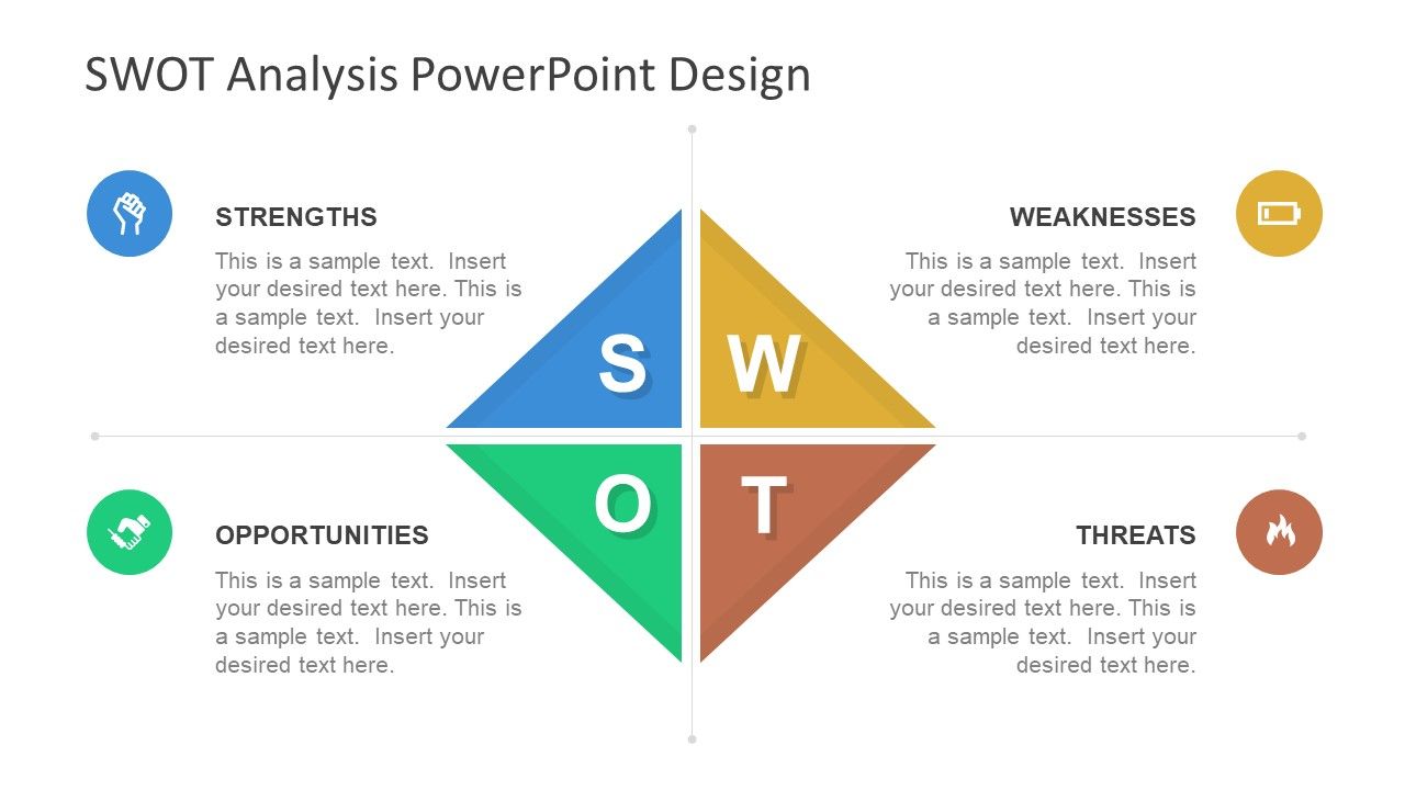 Diamond Swot Powerpoint Template Slidemodel Swot Analysis Template Swot Analysis Powerpoint