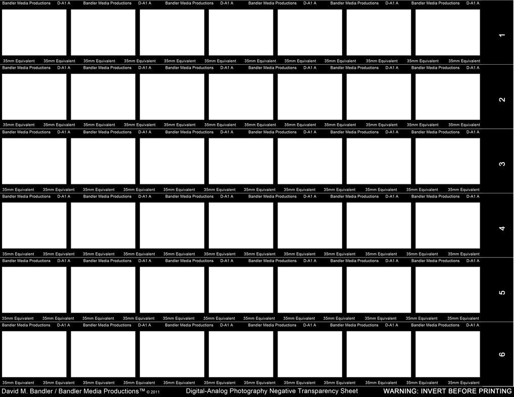 Digital Analog Negative Sheet 35mm Equiv By Bandlerostock On Deviantart Photography Templates Amazing Photography Digital