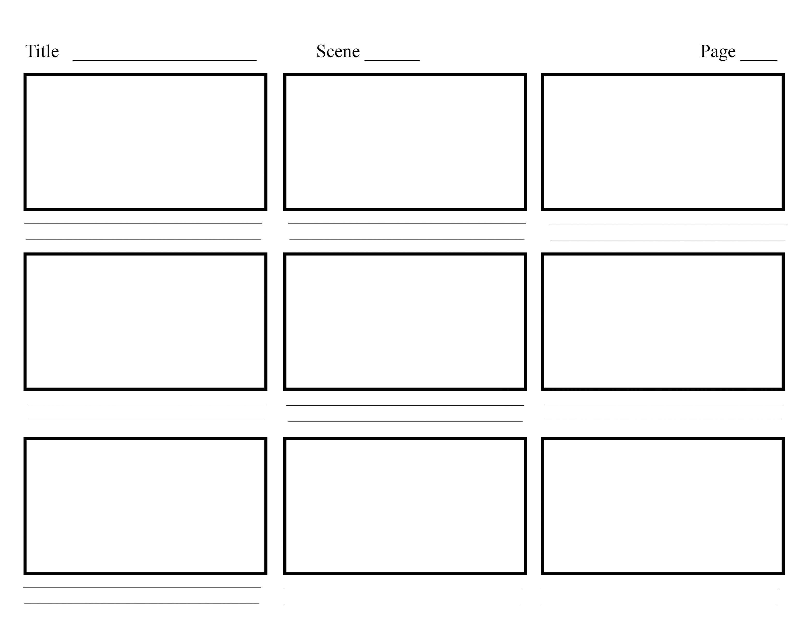 Image Result For Storyboard Template Storyboard Template Video Storyboard Character Design Tips