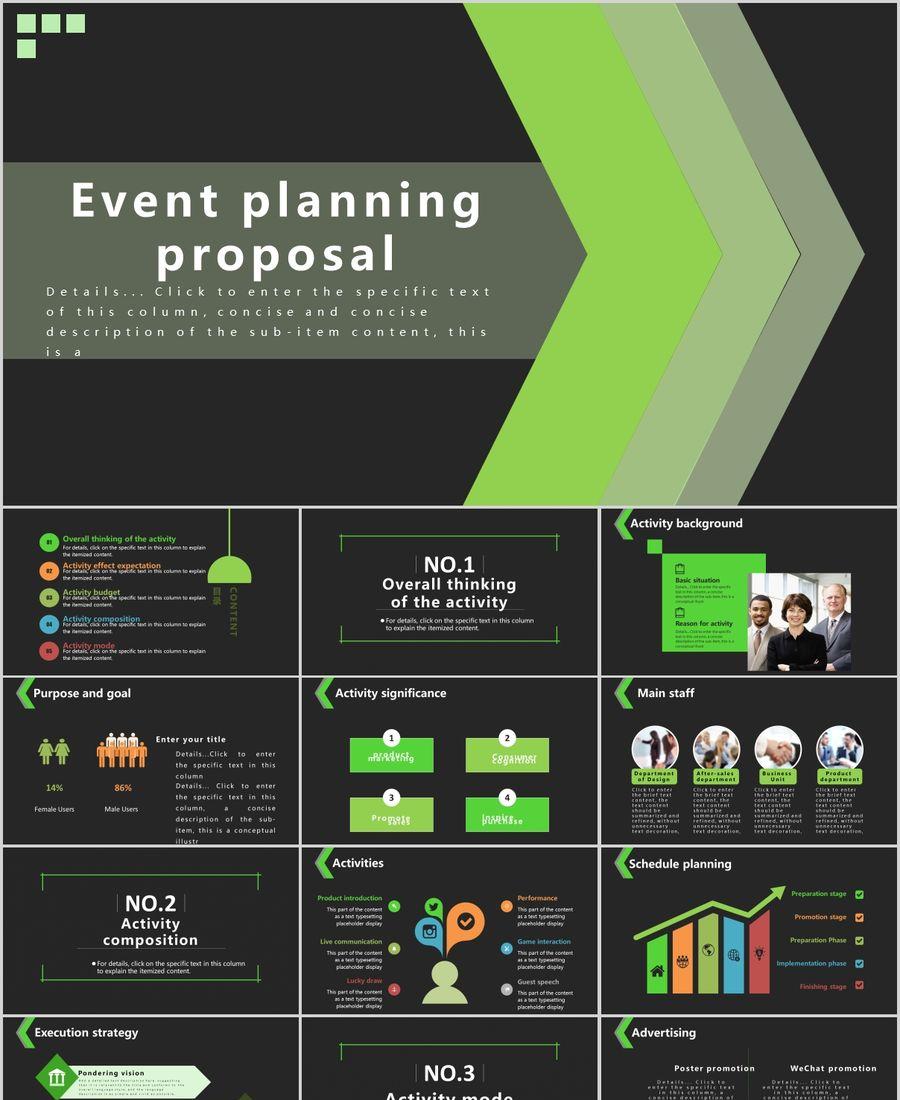 Event Planning Proposal Ppt Display Template Powerpoint Templates Professional Ppt Excel Office Documents Template Download Site