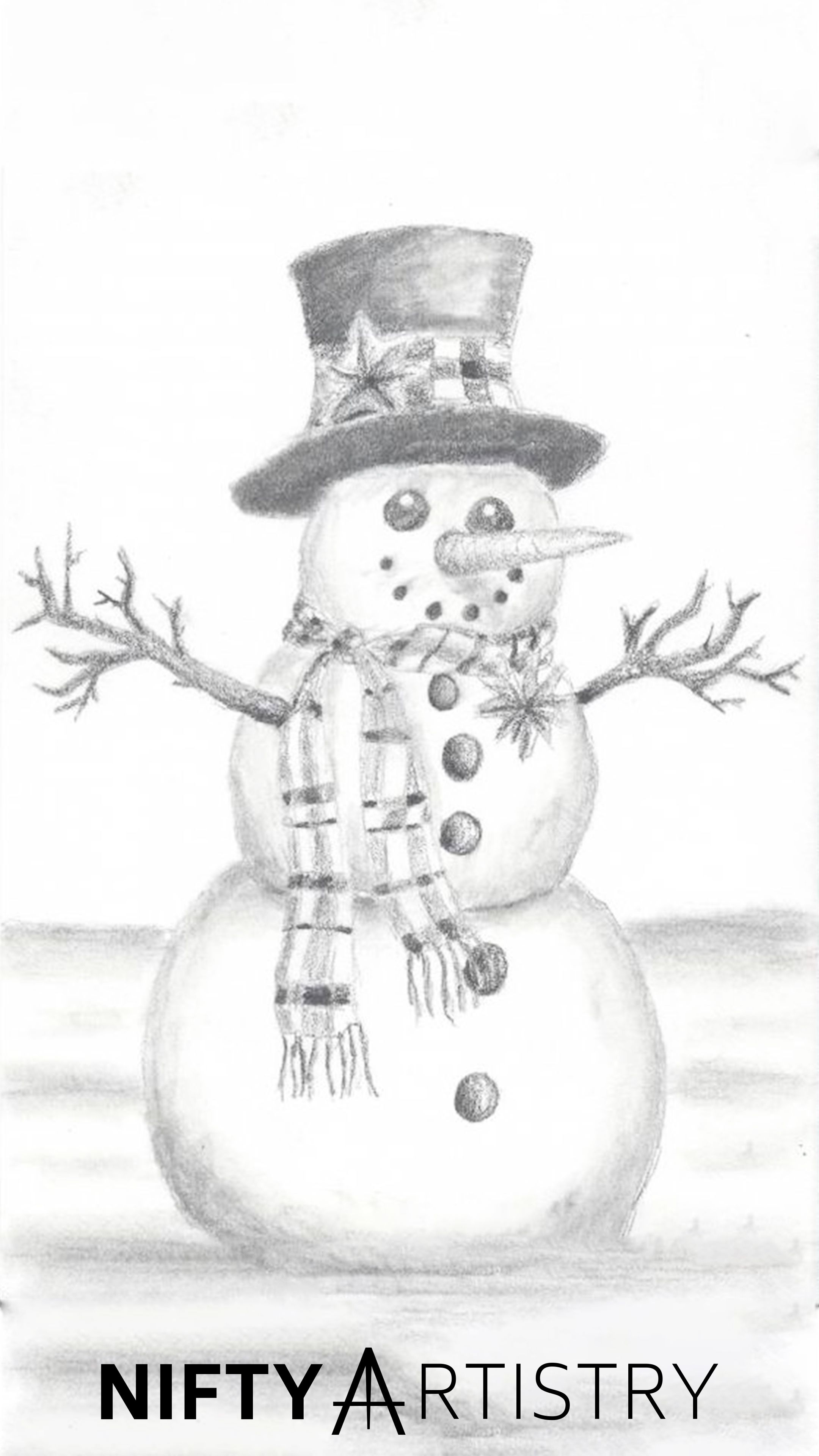 Merry Christmas Folks Christmas Sketch Winter Drawings Xmas Drawing