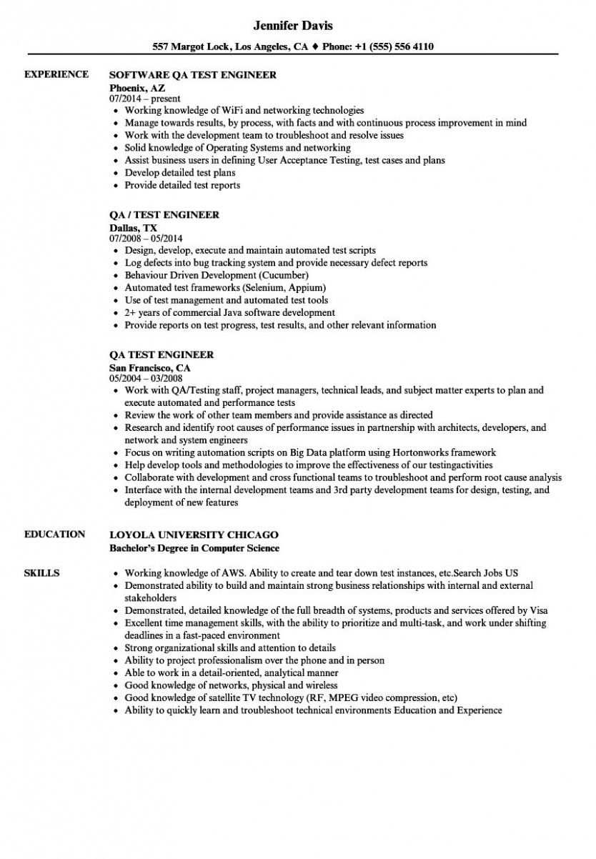 11 Network Engineer Resume For 1 Year Experience