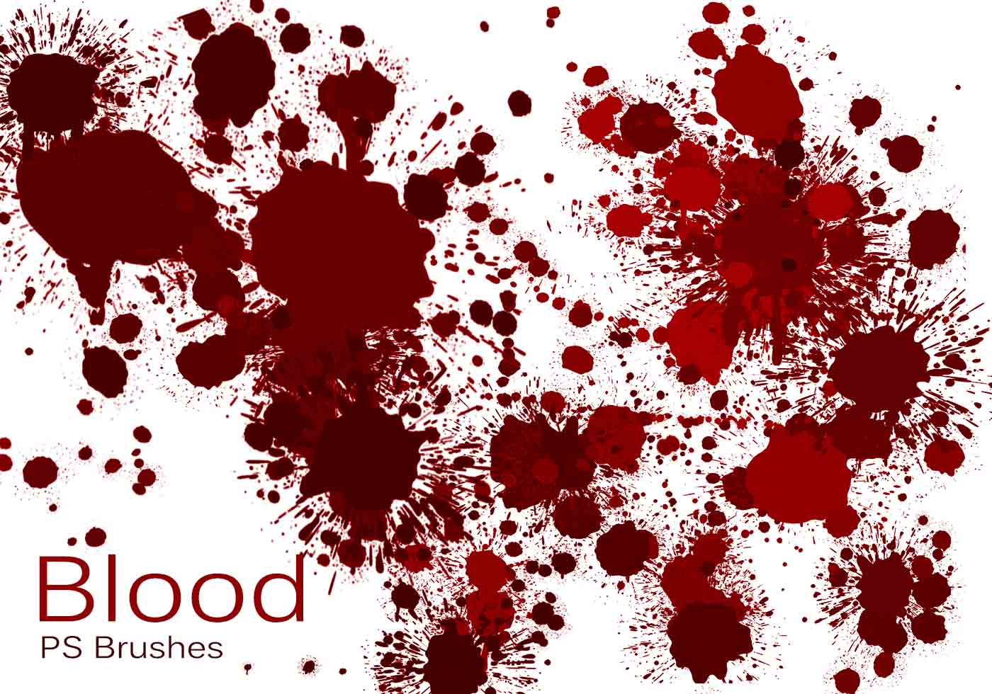 Blood Free Brushes 107 Free Downloads