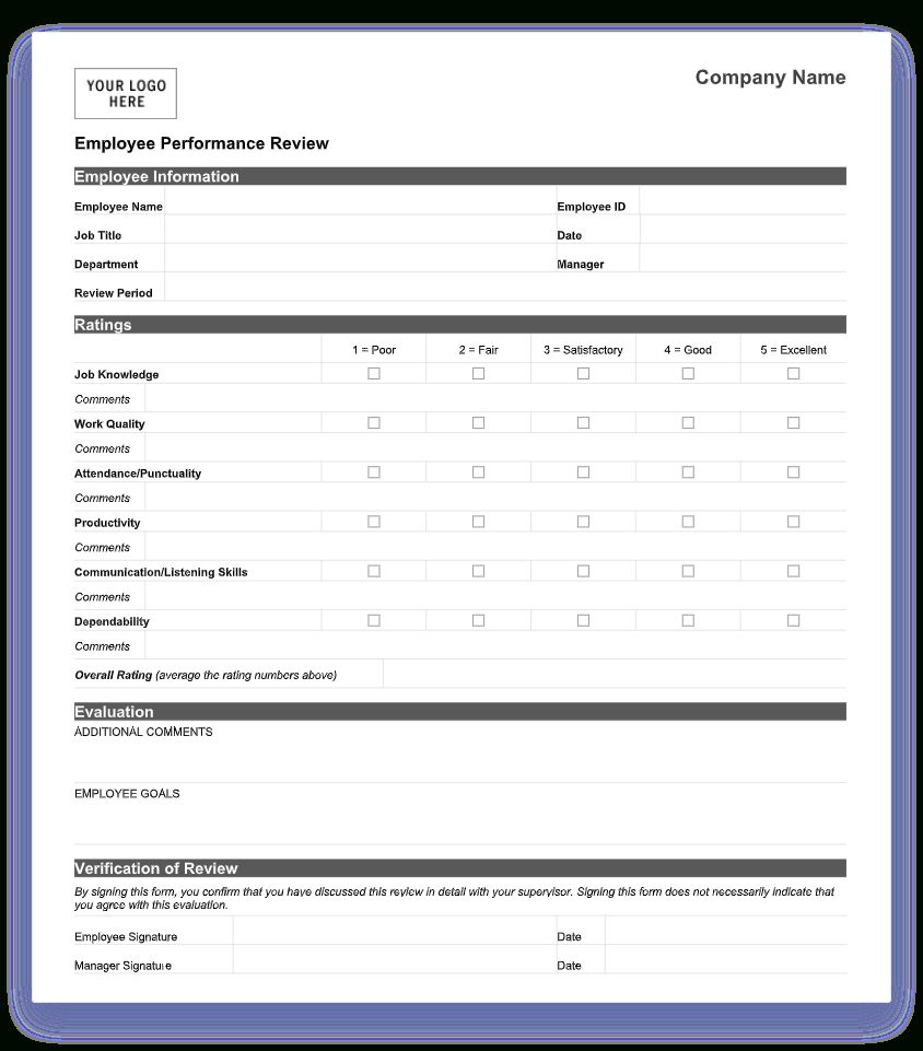 70 Free Employee Performance Review Templates Word Pdf With Annual Review Report Template G Employee Performance Review Performance Reviews Annual Review