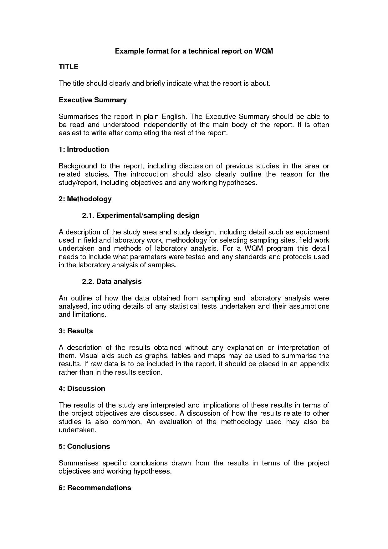 10 Technical Report Writing Examples Pdf Examples Pertaining To How To Write A Work Report Templa Report Writing Template Report Writing Writing Templates