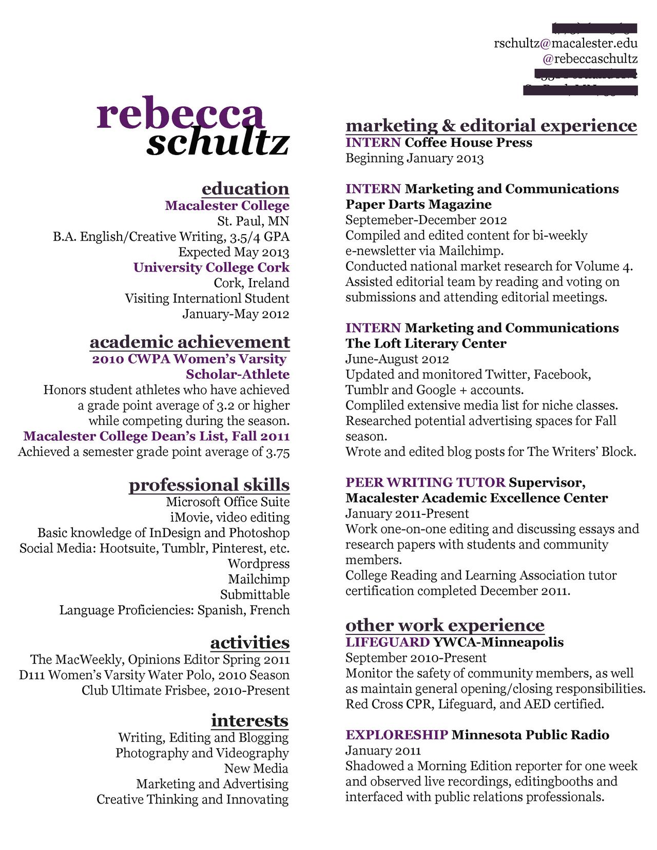 My Resume Creative Resume Writer Resume Entry Level Resume Marketing Resume Advertising Resume
