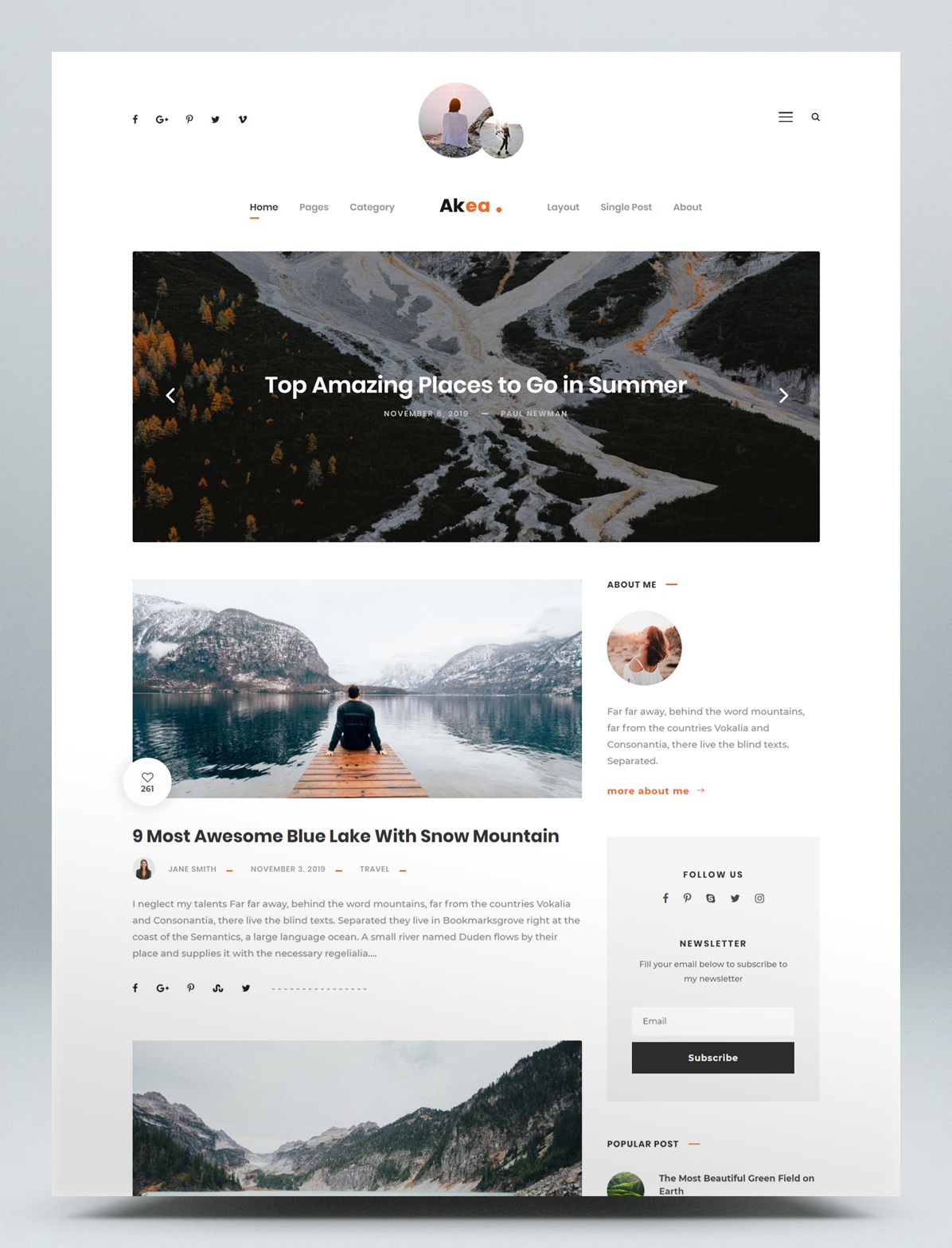 Minimal Blog Html Website Template In 2021 Html Website Templates Website Template Templates