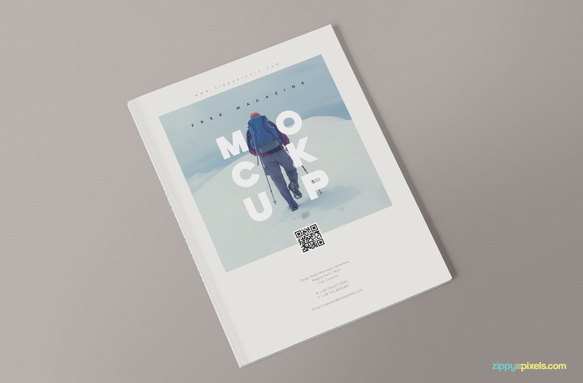 3 Free Magazine Mockup Templates Zippypixels Magazine Mockup Mockup Template Free Photoshop Mockup Free