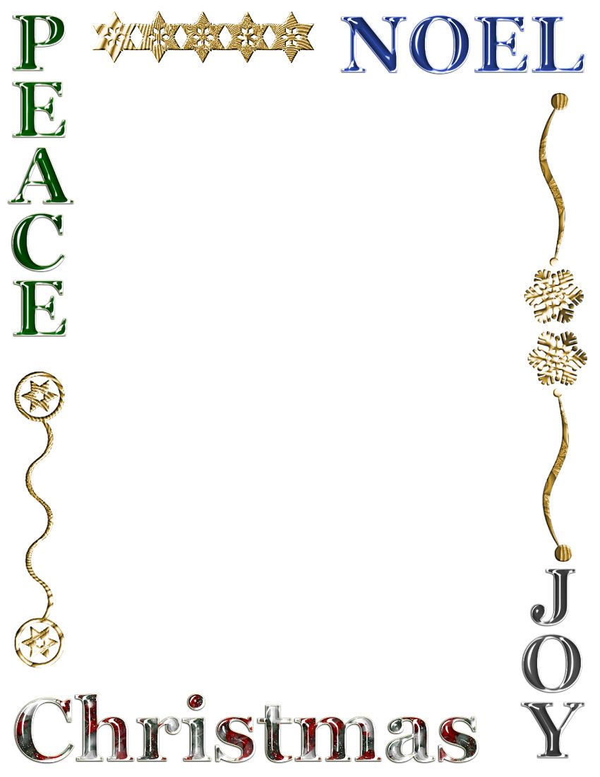 Christmas Letter Template Christmas Lettering Christmas Letterhead