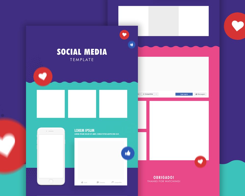 Download Social Media Template Psd Here Is A Mockup Which You Can Use To Create Your Social Media Post Social Media Mockup Social Media Template Social Media