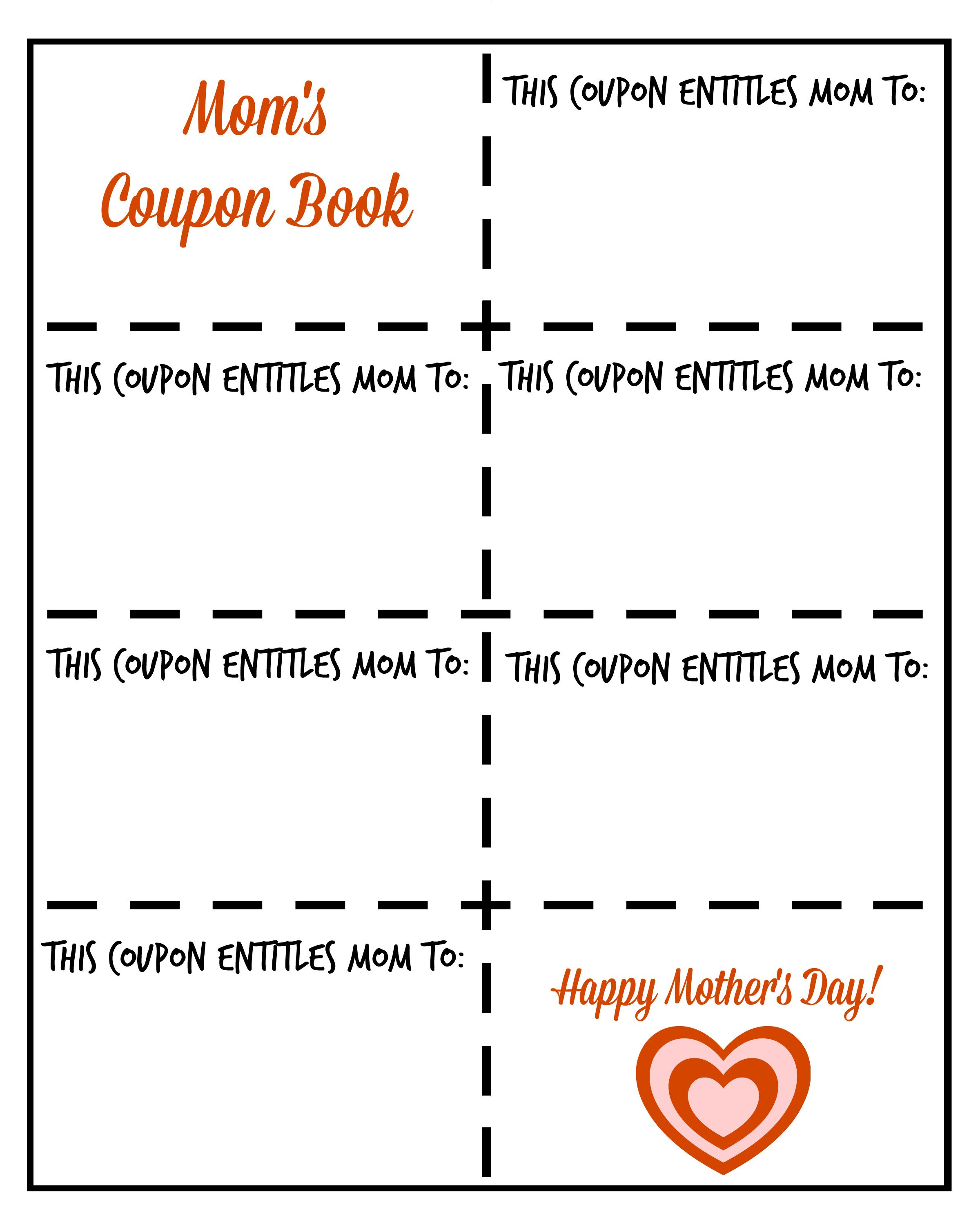 Coupon Template Coupon Book Book Template