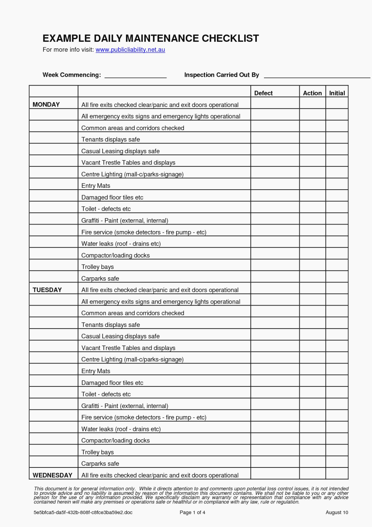 Preventive Maintenance Schedule Pdf Best Of 10 Questions To Ask At Hvac Preventive Maintenance Checklist Preventive Maintenance Checklist Template