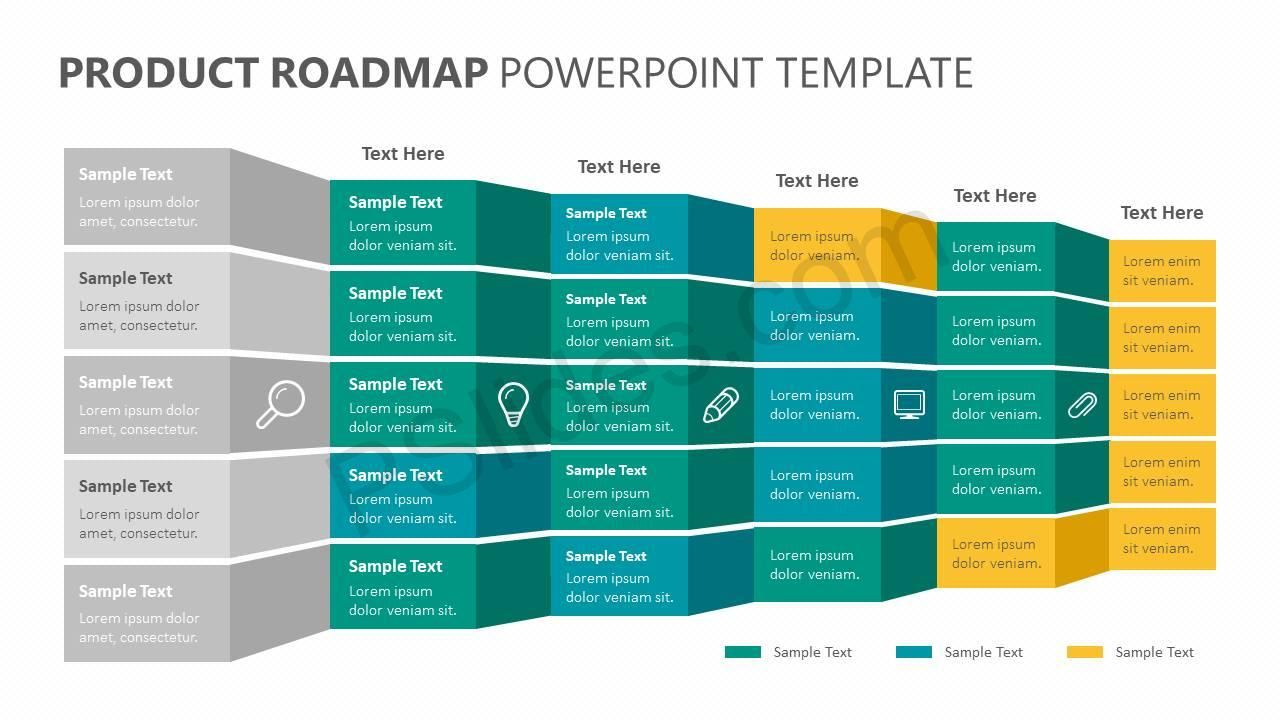 Product Roadmap Powerpoint Template Roadmap Infographic Powerpoint Templates Powerpoint