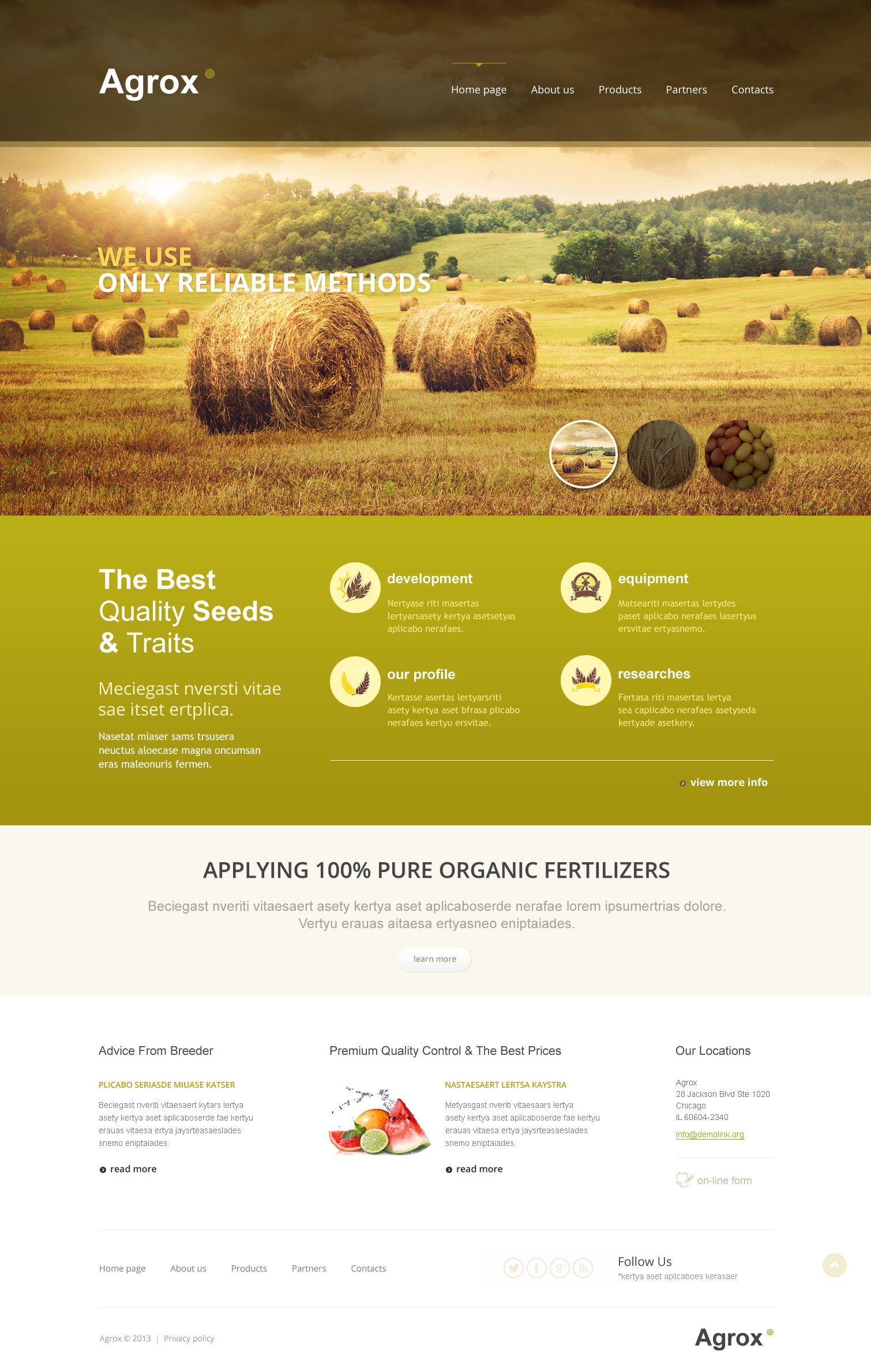 Farm Responsive Website Template 46511 Templatemonster Responsive Website Template Website Template WordPress Website Design