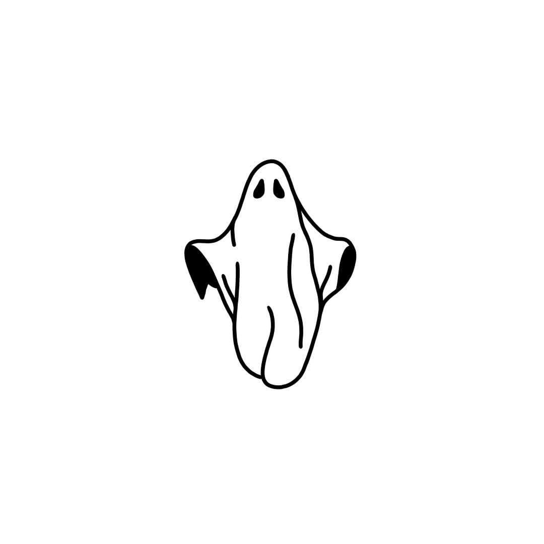 Regards Coupables On Instagram Tissue Ghost Regardscoupables Daily Illustration Art Tattooflash Flashtattoo Fla Ghost Tattoo Drawings Tattoo Flash Art