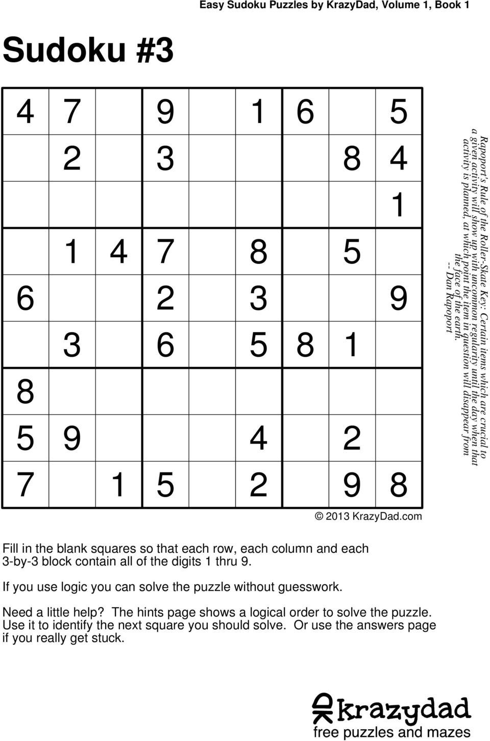 Pin On Sudoku Printable