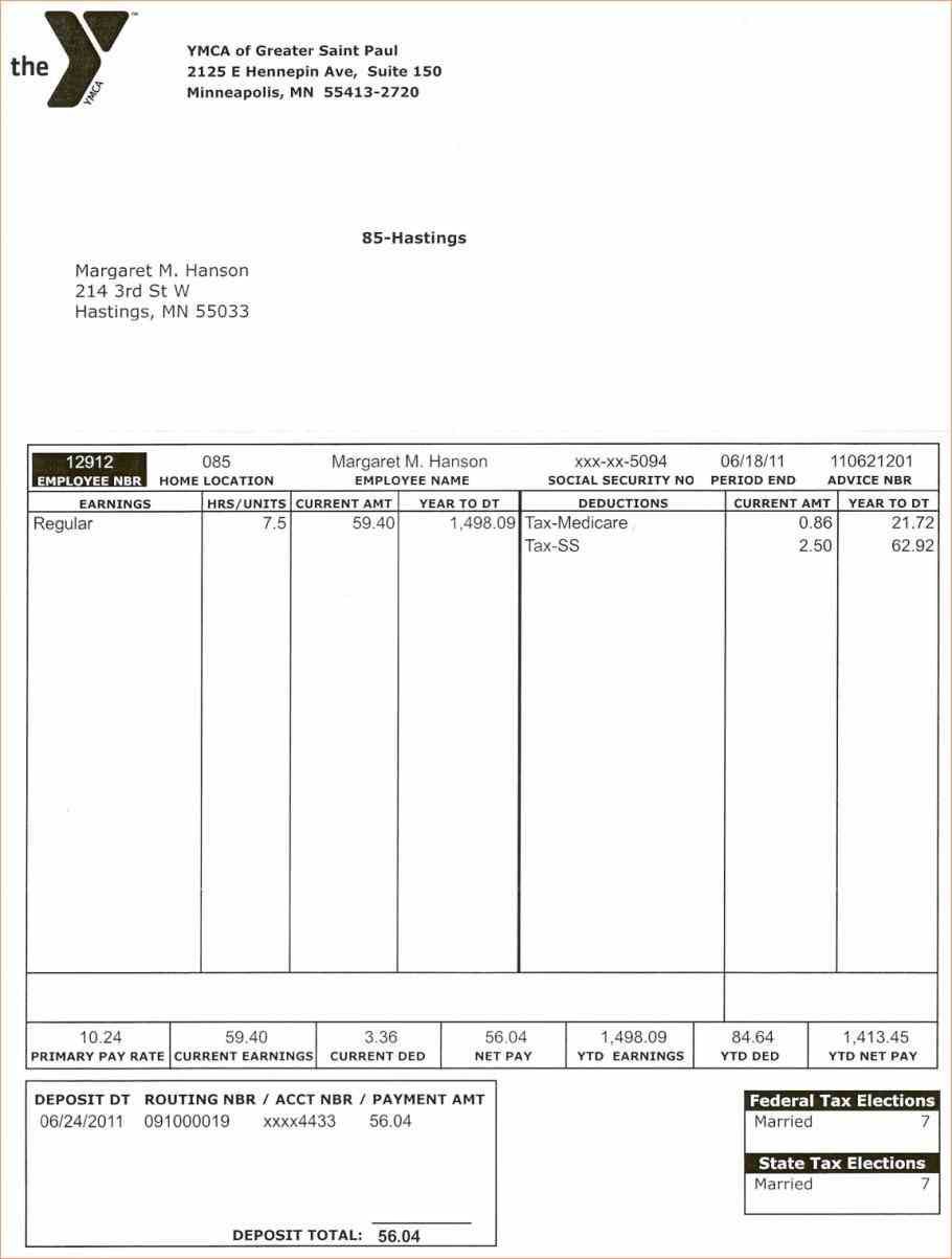 Stub Template Word Paystub Allows Person Or Entity That Has Employees To Receive Paychecks They Provide In Word Template Resume Examples Professional Templates