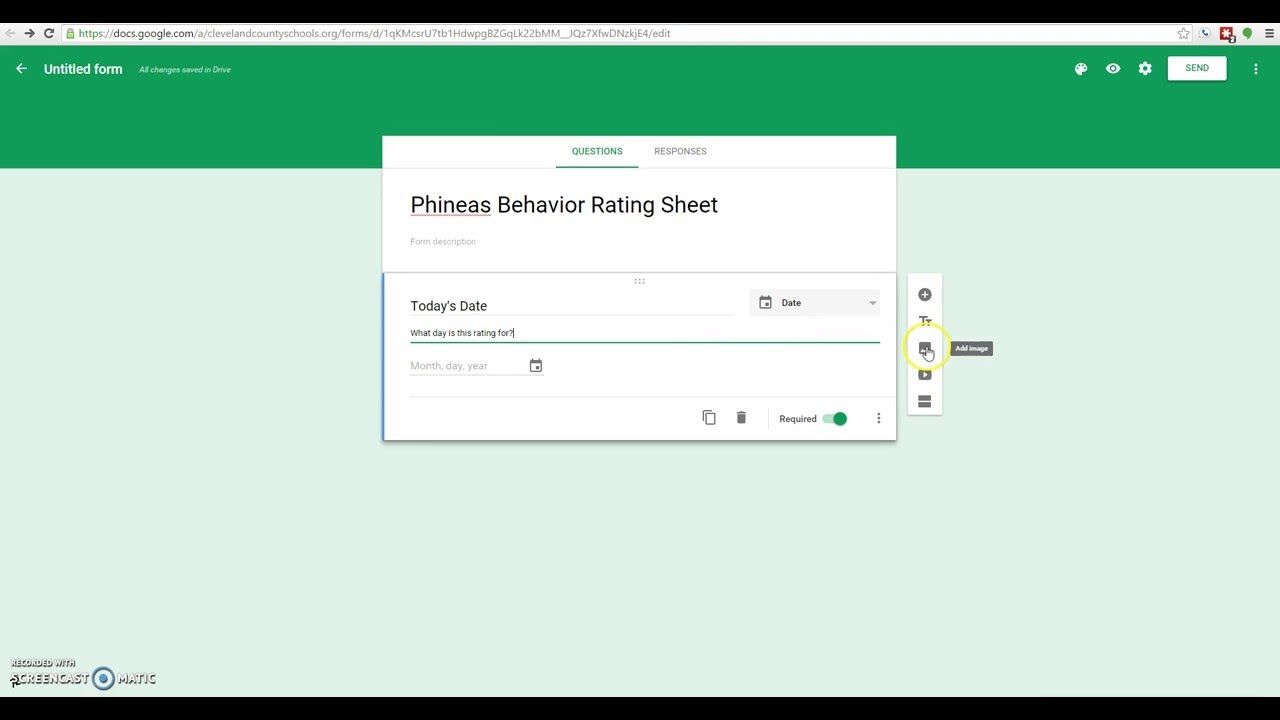 How To Create A Daily Behavior Report Card Using Google Forms Behavior Report Daily Behavior Report Google Forms