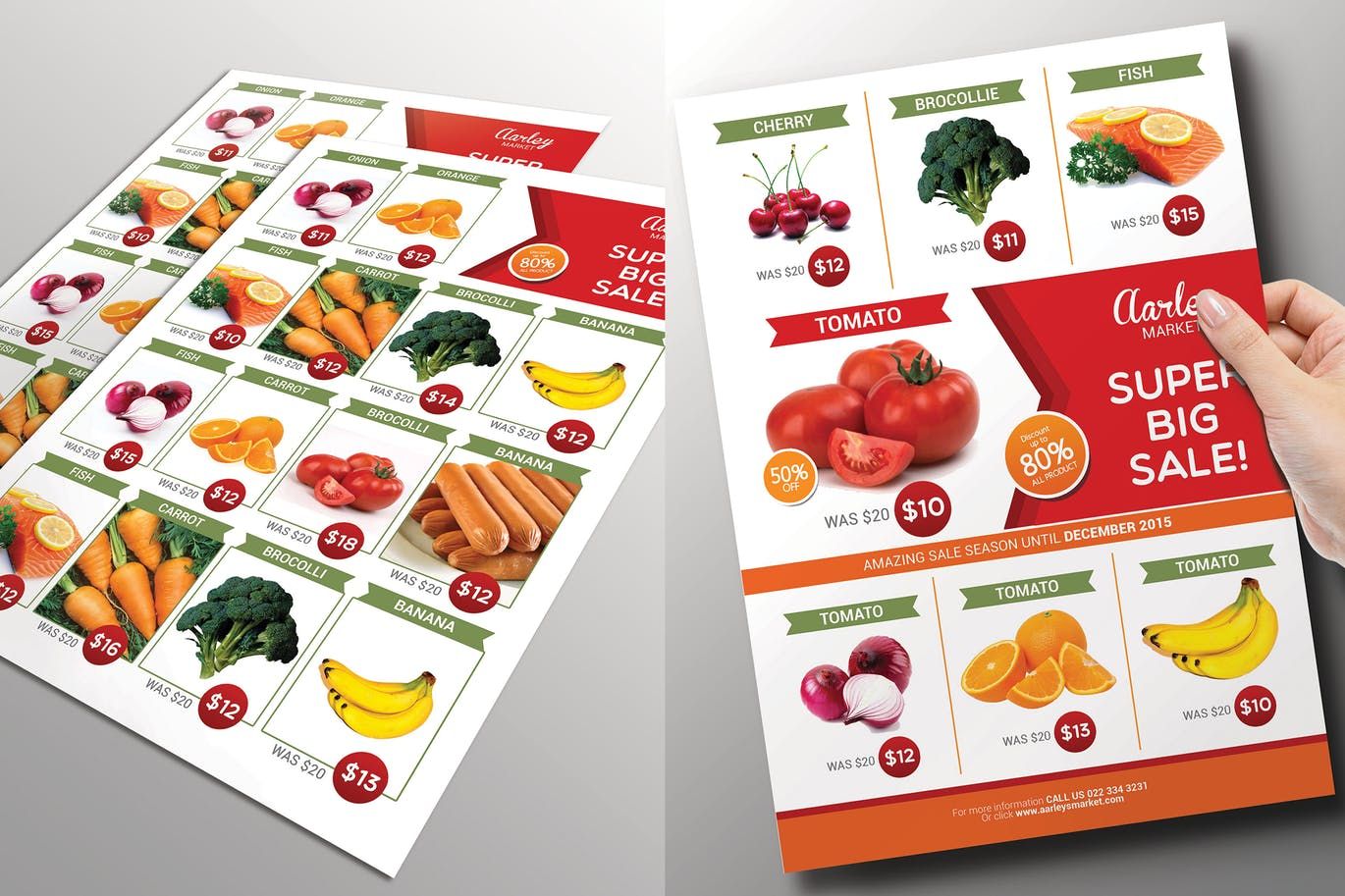 Supermarket Product Flyer By Aarleykaiven On Envato Elements Supermarket Design Flyer Design Layout Flyer