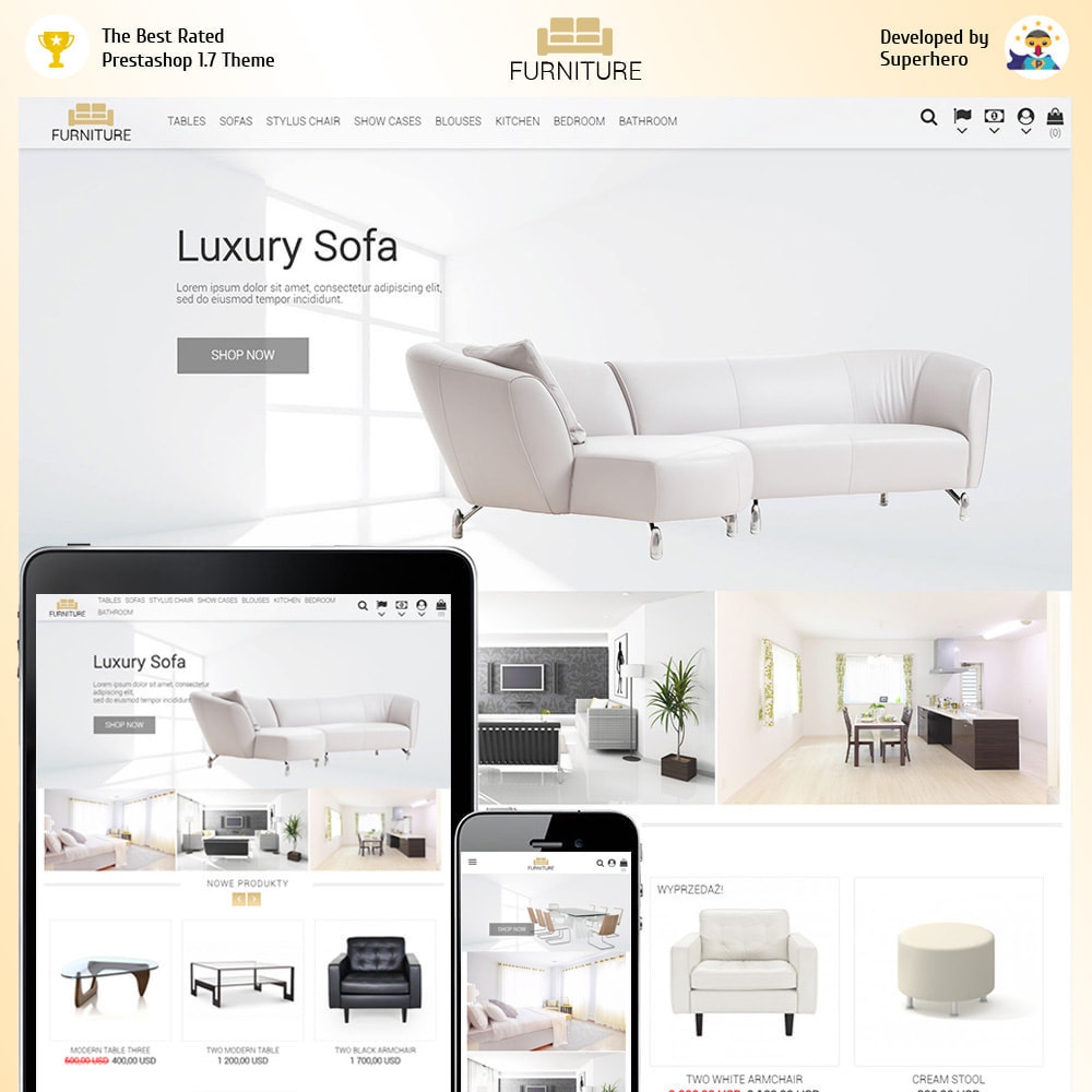 Furniture Store Prestashop Addons