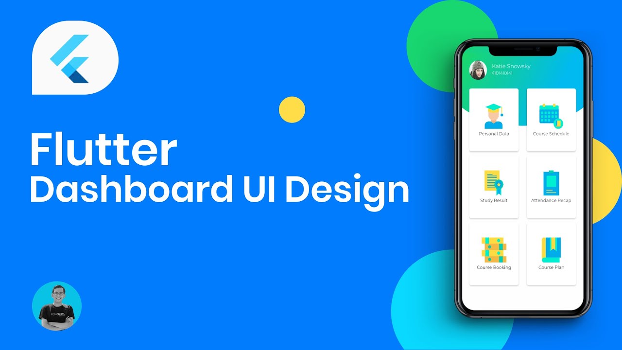 Designing Modern Dashboard Ui Design With Flutter